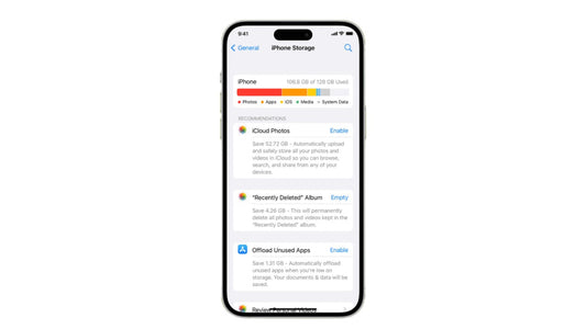 how to get more storage on iphone