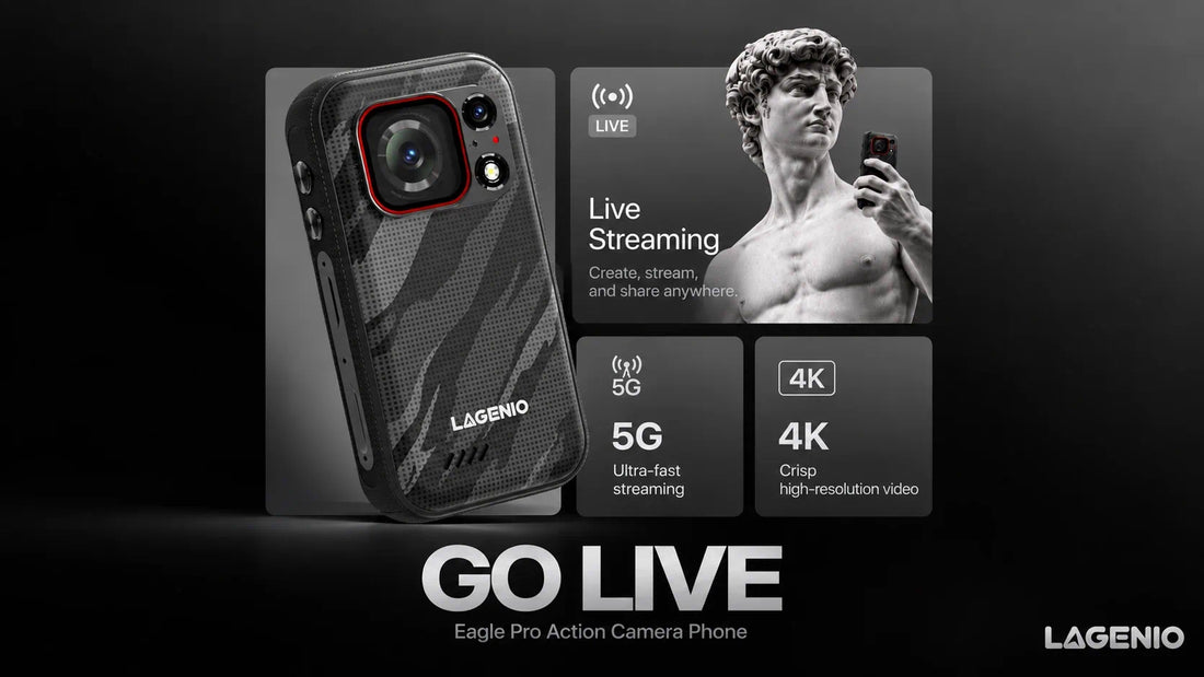 Action Camera Phone Live Streaming: A New Way to Go Live