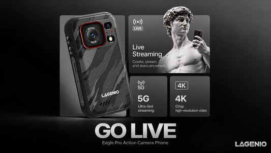 Action Camera Phone Live Streaming: A New Way to Go Live