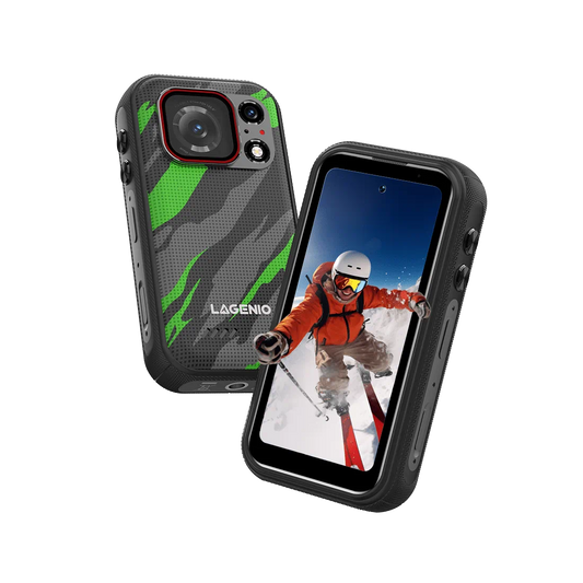 LAGENIO Unveils Eagle Pro 5G Mini Rugged Phone with Built-in Action Camera