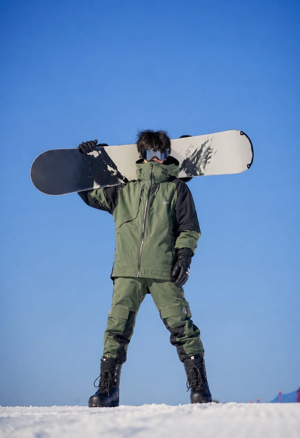Eagle Pro Schneeszene-Fotografie
