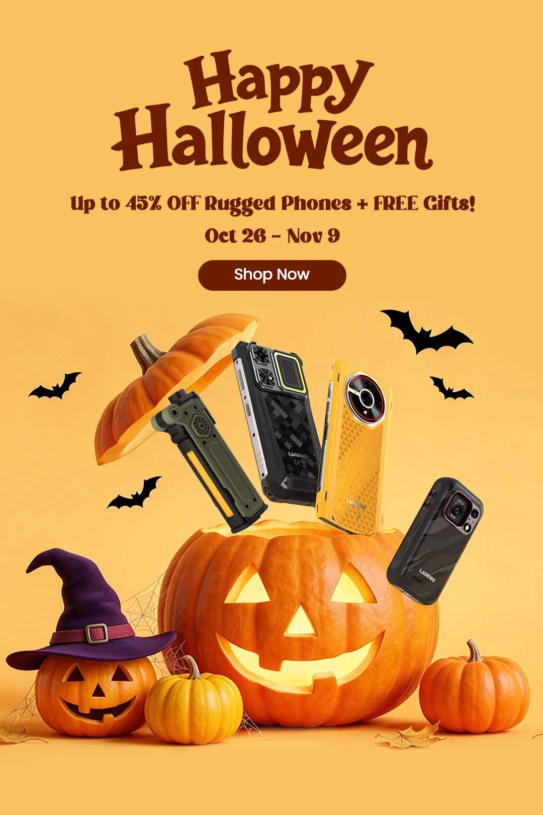 halloween discounts 2026 mobile