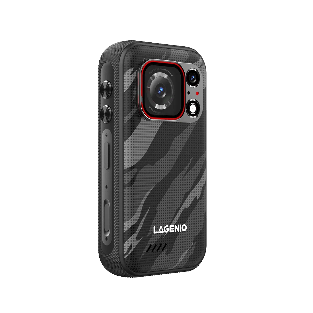 lagenio eagle pro 5g black back angle front