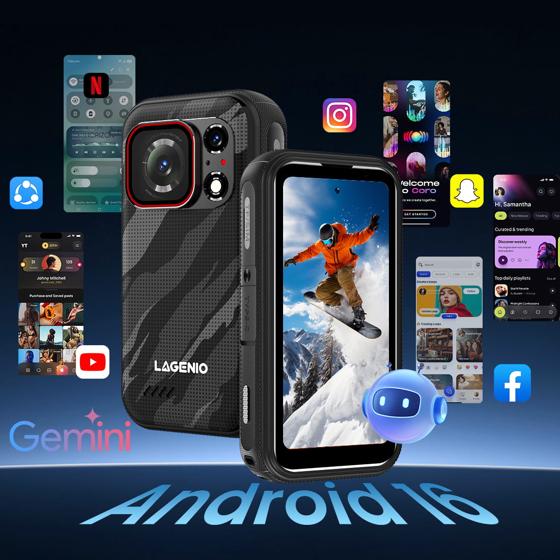 LAGENIO Eagle Pro Detailbild Android 16