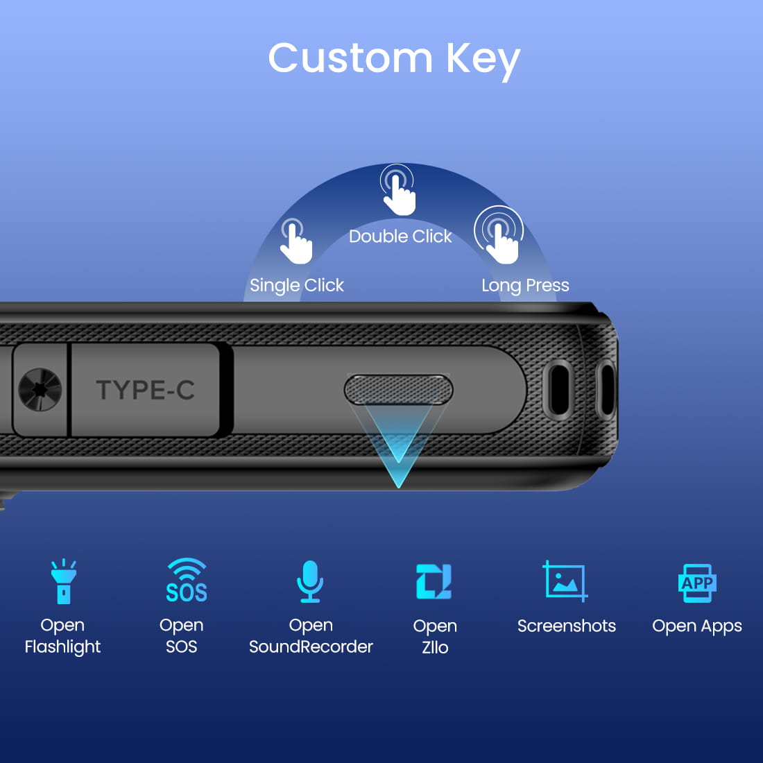 LAGENIO Eagle Pro Detailbild mit benutzerdefiniertem Smart-Key