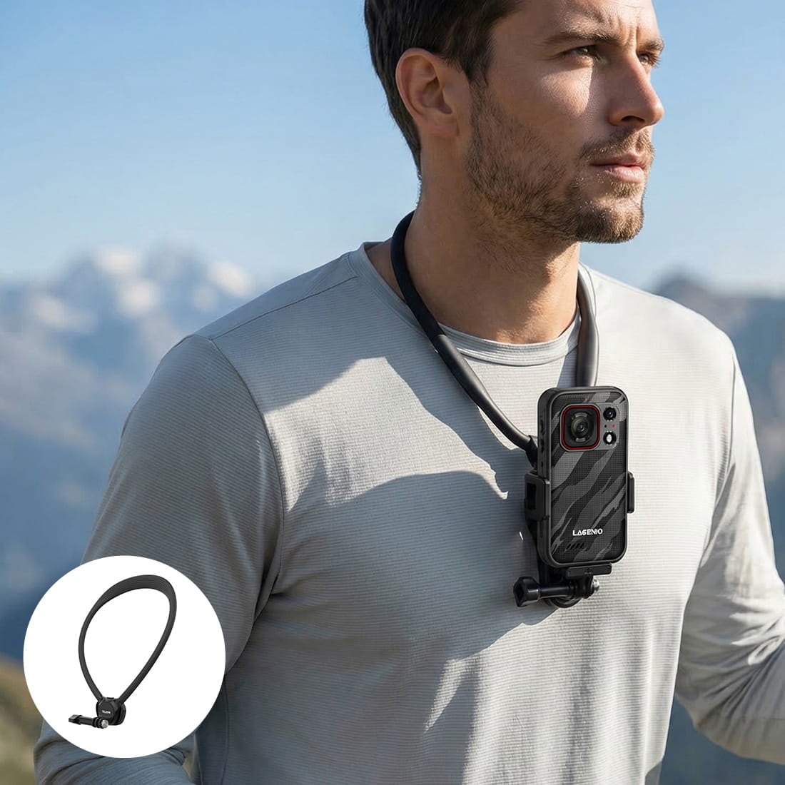 LAGENIO Eagle Pro detail image neck mount