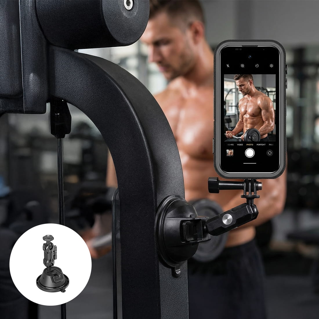 LAGENIO Eagle Pro detail image phone holder mount