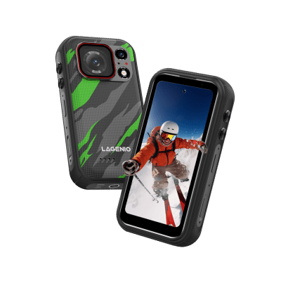lagenio eagle pro rugged phone green body