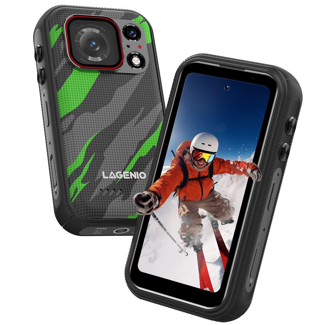 LAGENIO Eagle Pro grünes Gehäuse