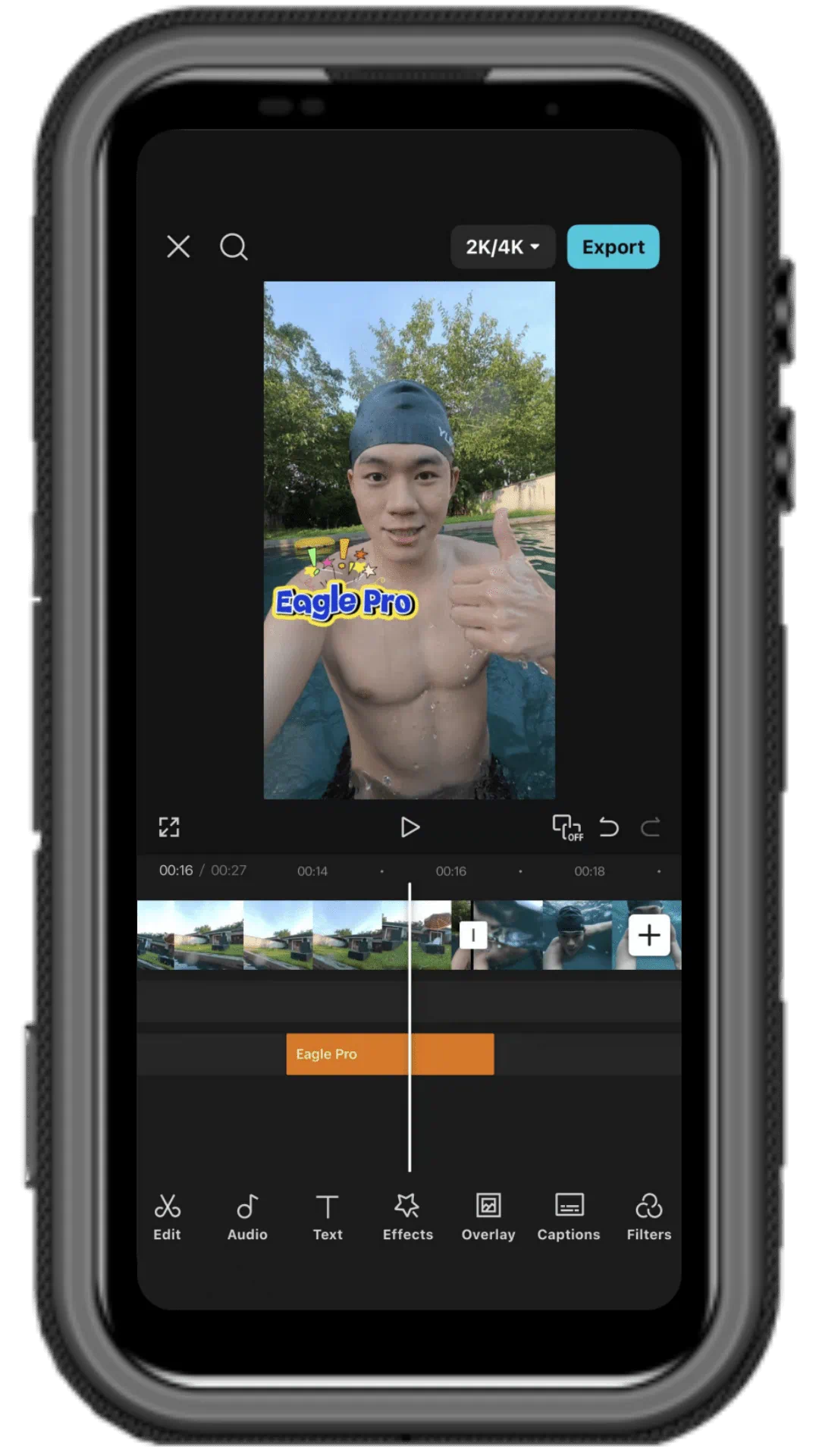 lagenio eagle pro video editing