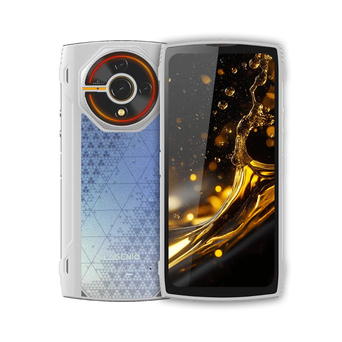 lagenio panther 2 pro front and back view white
