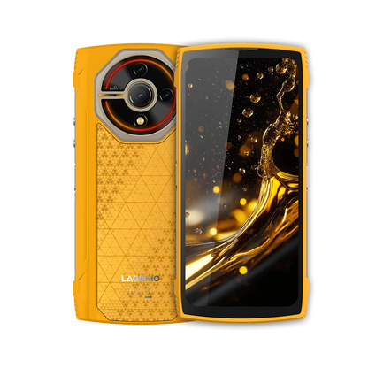 lagenio panther 2 pro front and back view yellow