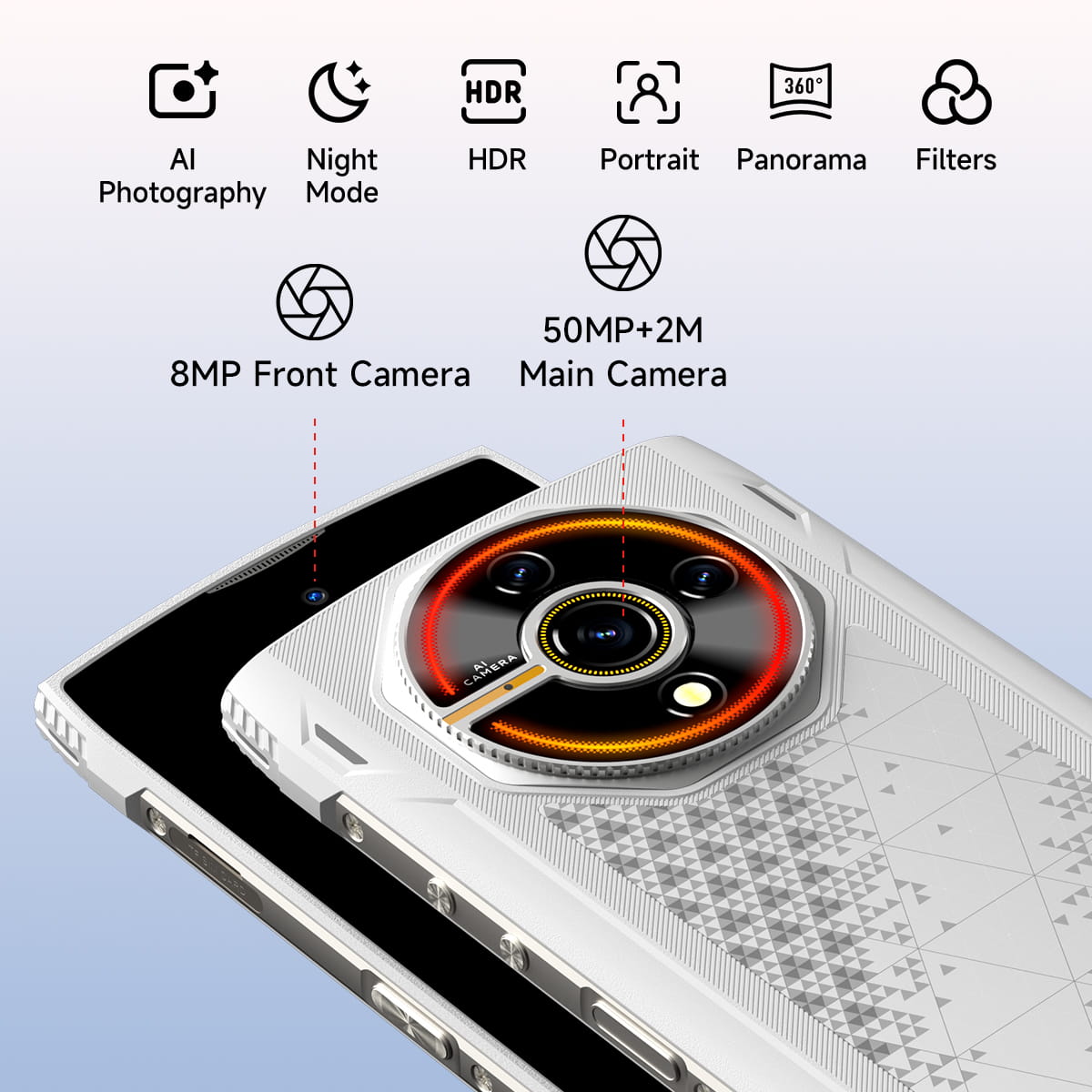 Smartphone robuste LAGENIO Panther2 PRO