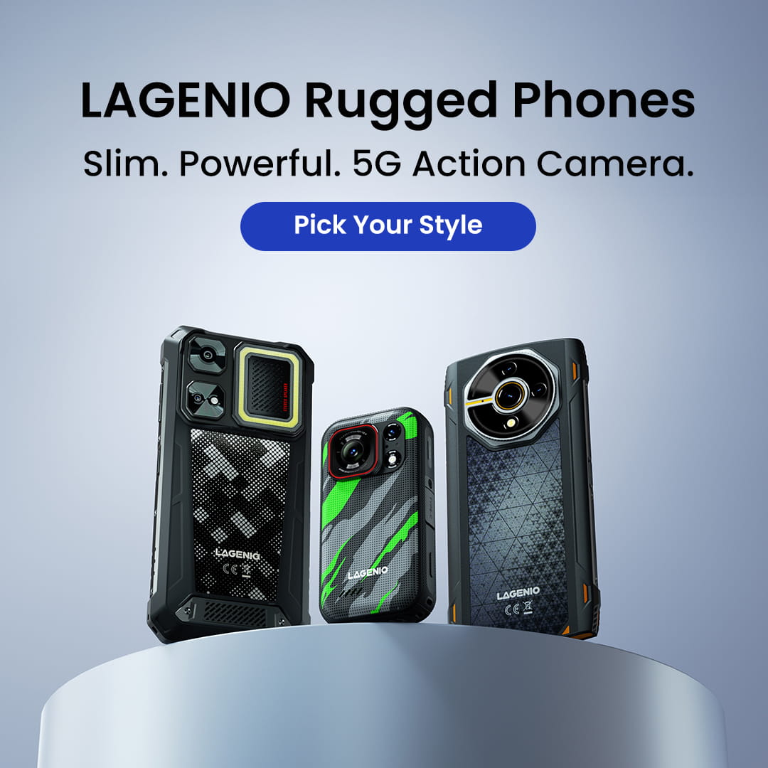 Téléphones robustes Lagenio, choisissez votre style