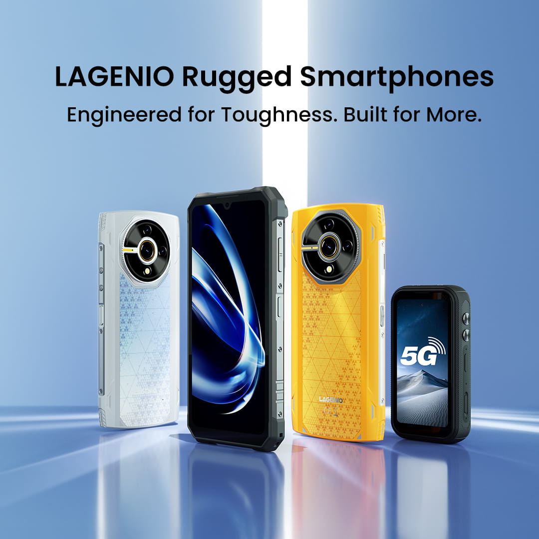smartphones robustes Lagenio conçus pour aller plus loin