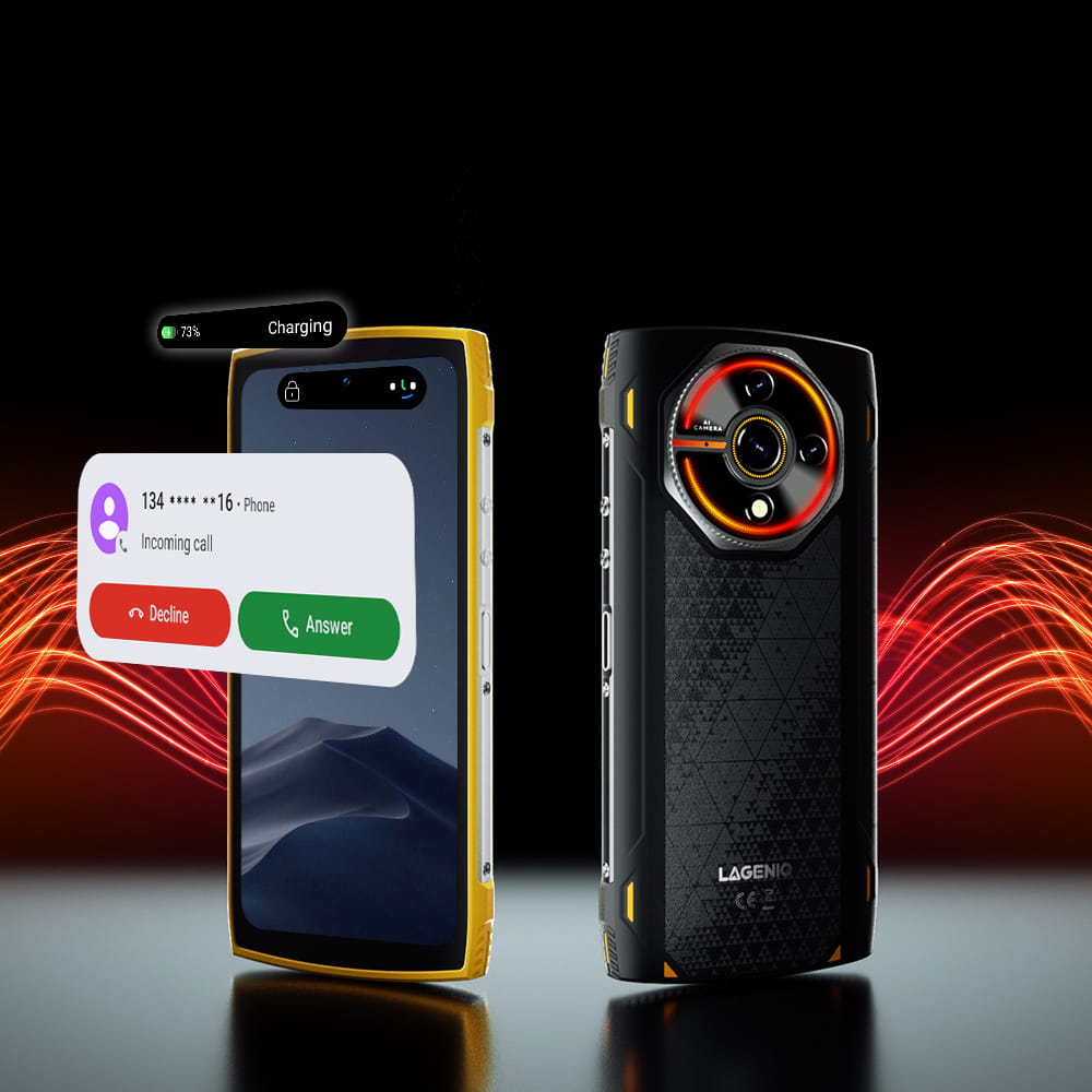 LAGENIO Panther 2 Pro Smartphone mit Dynamic Island