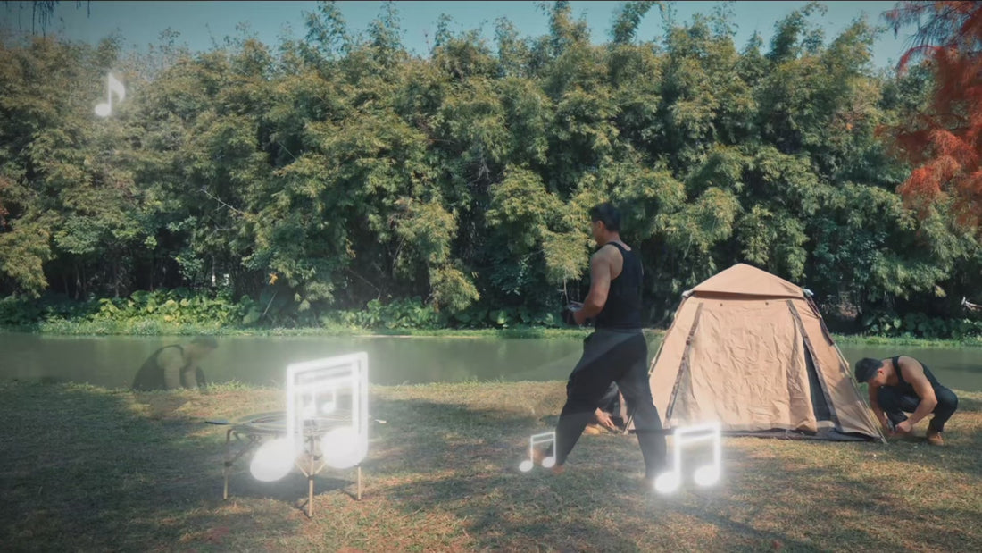 Load video: Rhino 1 Pro outdoor entertainment music phone