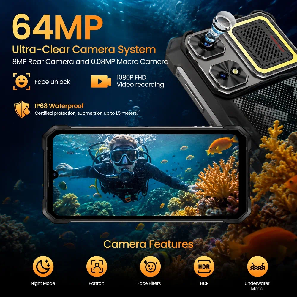 rhino 1 pro 64mp rear camera