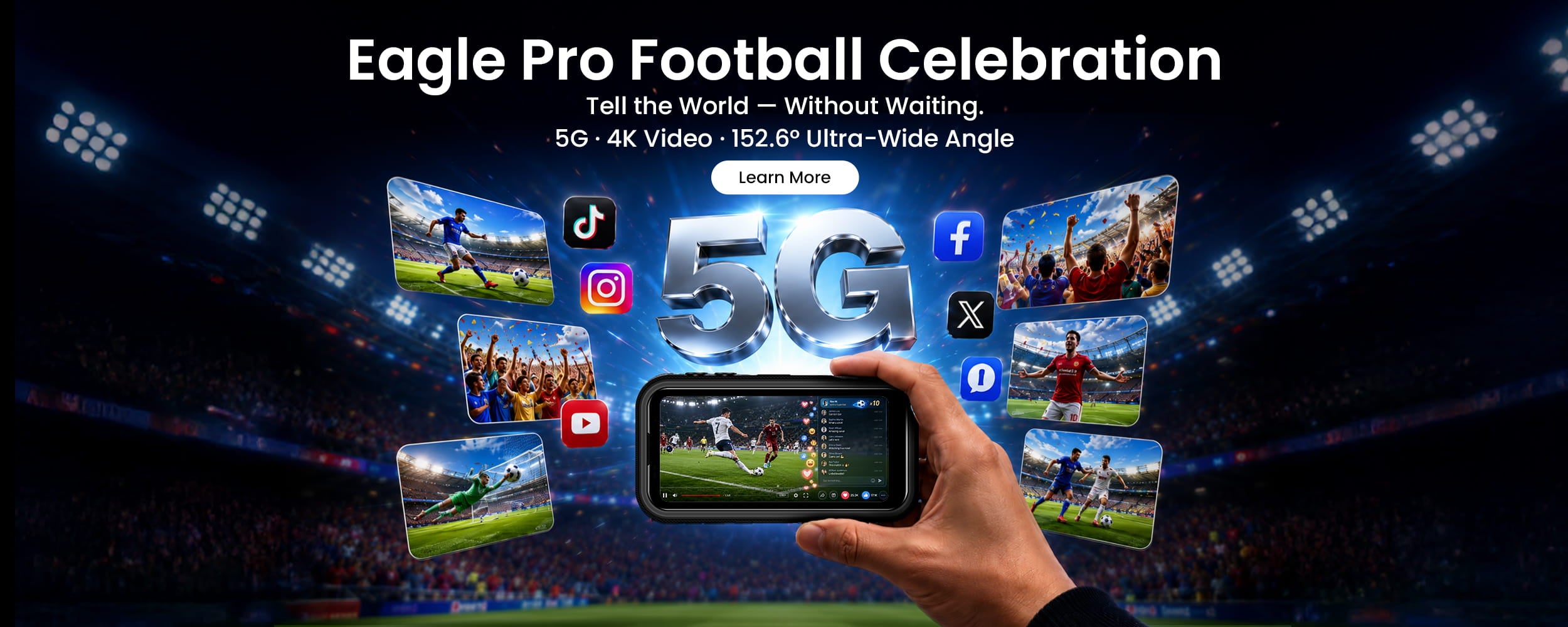 world cup season Eagle Pro banner